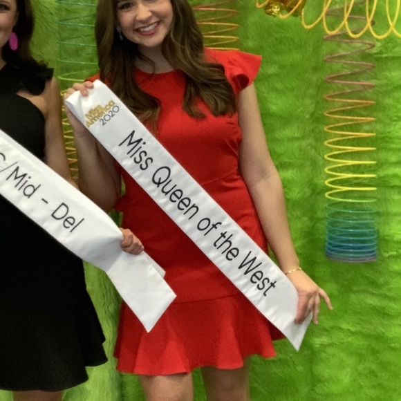 Sugarlips Red Ruffled Dress - Picture 6 of 6